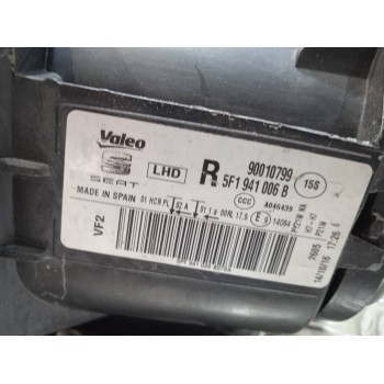 Recambio de faro derecho para seat leon (5f1) reference referencia OEM IAM 5F1941006B 90010799 