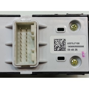 Recambio de mando elevalunas delantero izquierdo para kia ceed sportswagon tech referencia OEM IAM 93570J7100  