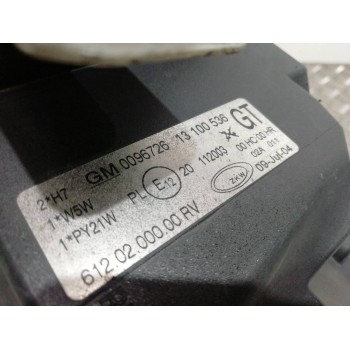 Recambio de faro derecho para opel corsa c blue line referencia OEM IAM 0096726  