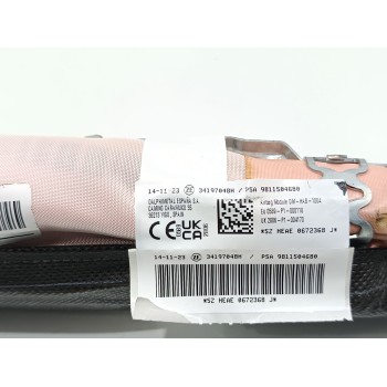 Recambio de airbag cortina delantero izquierdo para peugeot 3008 allure pack referencia OEM IAM 9811504680  
