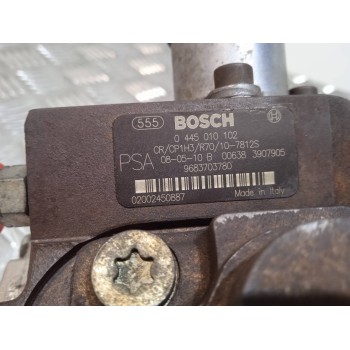 Recambio de bomba inyeccion para peugeot 207 confort referencia OEM IAM 0445010102 9683703780 