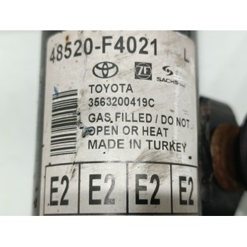 Recambio de amortiguador delantero izquierdo para toyota c-hr hybrid active referencia OEM IAM 48520F4021  