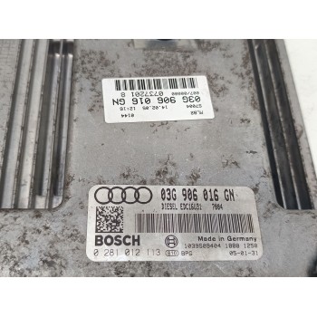 Recambio de centralita motor uce para audi a4 avant (8e) 2.0 tdi referencia OEM IAM 03G906016GN  