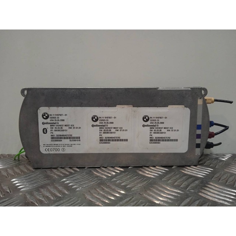 Recambio de modulo electronico para bmw serie 5 berlina (e60) 530d referencia OEM IAM 84119187927 9187927 23292523