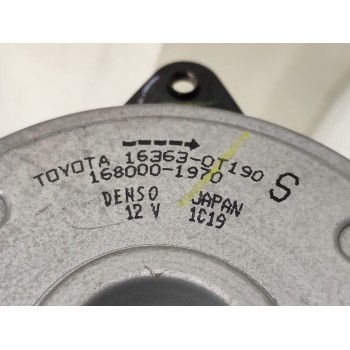 Recambio de electroventilador para toyota c-hr hybrid active referencia OEM IAM 1680001970  