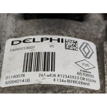 Recambio de compresor aire acondicionado para renault laguna ii (bg0) authentique referencia OEM IAM 8200421410  