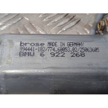 Recambio de elevalunas delantero derecho para bmw serie 5 berlina (e60) 530d referencia OEM IAM 7034352S 7075668E 