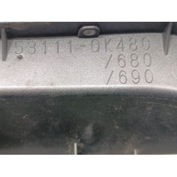 Recambio de rejilla delantera para toyota hilux (kun) double cab sol 4x4 referencia OEM IAM 531110K480  