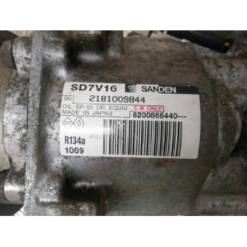 Recambio de compresor aire acondicionado para dacia logan express ambiance referencia OEM IAM 8200866440 2181009844 SD7V16