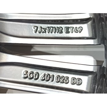 Recambio de juego llantas para volkswagen golf vii lim. (bq1) sport referencia OEM IAM 5G0601025DD  