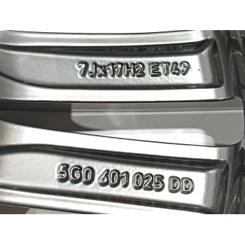 Recambio de juego llantas para volkswagen golf vii lim. (bq1) sport referencia OEM IAM 5G0601025DD  