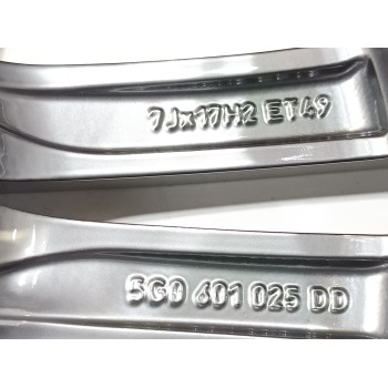 Recambio de juego llantas para volkswagen golf vii lim. (bq1) sport referencia OEM IAM 5G0601025DD  