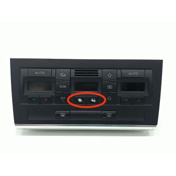 Recambio de mando climatizador para audi a4 avant (8e) 2.0 tdi referencia OEM IAM 8E0820043AJ  