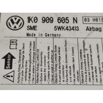 Recambio de centralita airbag para seat leon (1p1) reference referencia OEM IAM 1K0909605N  