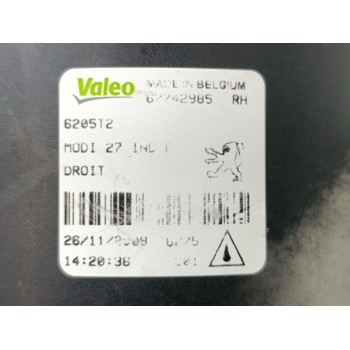 Recambio de faro antiniebla derecho para peugeot 206 berlina e-music referencia OEM IAM 67742985  