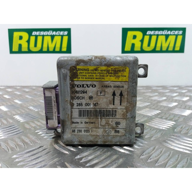 Recambio de centralita airbag para volvo s40 berlina 1.9 d referencia OEM IAM 30611294 0285001147 