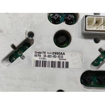 Recambio de cuadro instrumentos para jeep gr.cherokee (wj/wg) 3.1 td laredo referencia OEM IAM 56042930AA  