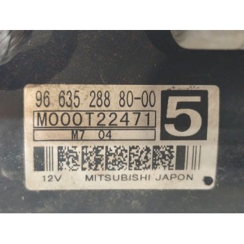 Recambio de motor arranque para citroën c4 picasso sx referencia OEM IAM 9663528880  