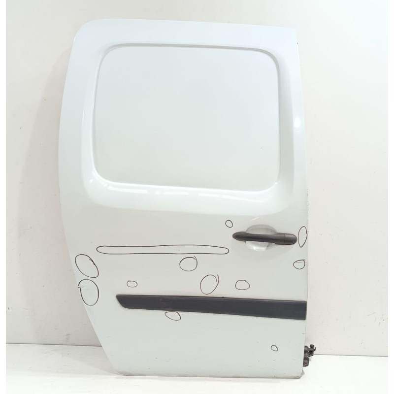 Recambio de puerta lateral corredera derecha para renault kangoo furgón professional referencia OEM IAM   