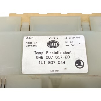 Recambio de mando climatizador para skoda octavia berlina (1u2) tour referencia OEM IAM 1U1907044 5HB00761720  