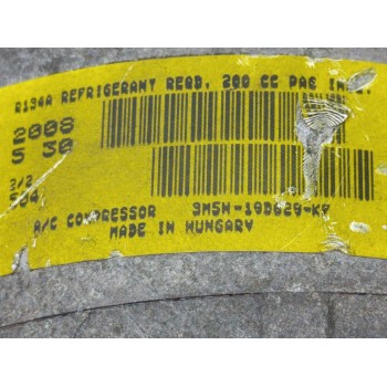 Recambio de compresor aire acondicionado para ford focus berlina (cap) ambiente (d) referencia OEM IAM 3M5H19D629KF  