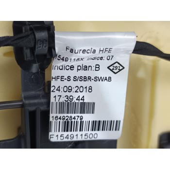 Recambio de juego asientos completo para renault kadjar zen referencia OEM IAM   