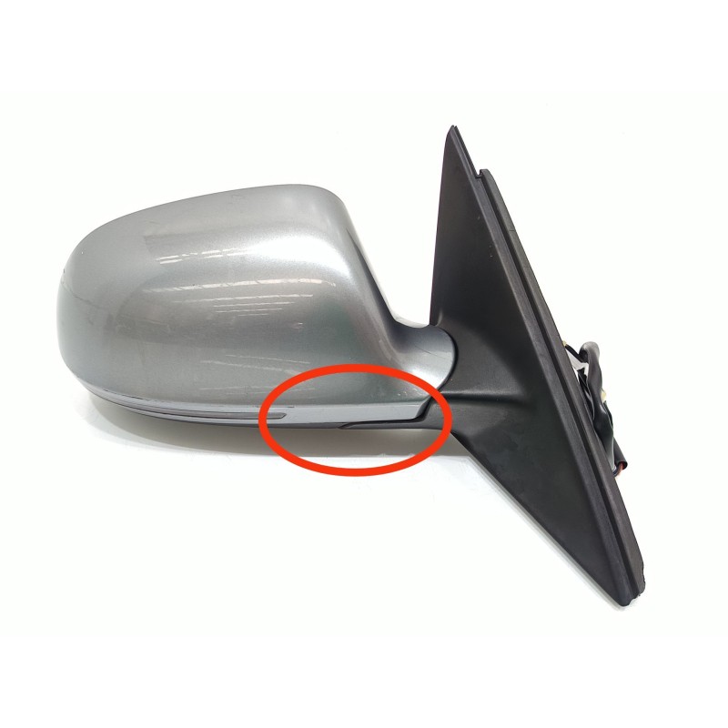 Recambio de retrovisor derecho para audi a4 ber. (b8) básico referencia OEM IAM 020931  