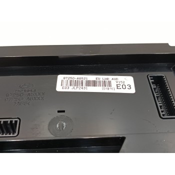Recambio de mando climatizador para hyundai i30 (gd) black line referencia OEM IAM 97250A6521  