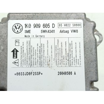 Recambio de centralita airbag para seat altea (5p1) sport referencia OEM IAM 1K0909605D  