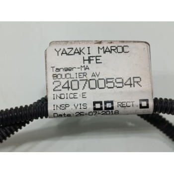 Recambio de cableado electrico para renault kadjar zen referencia OEM IAM 240700594R  