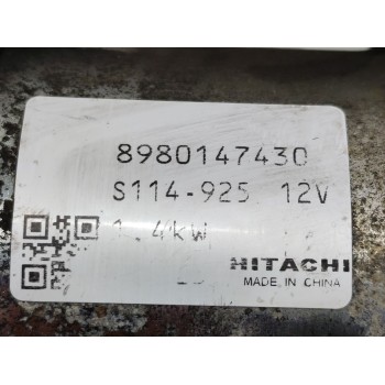 Recambio de motor arranque para opel astra gtc cosmo referencia OEM IAM 8980147430  