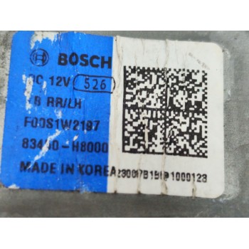 Recambio de elevalunas trasero izquierdo para kia stonic (ybcuv) concept referencia OEM IAM 83460H8000 83401H8100  