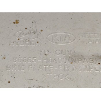 Recambio de spoiler paragolpes trasero para kia stonic (ybcuv) concept referencia OEM IAM 86665H8400  