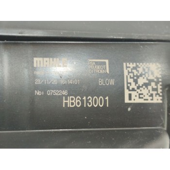 Recambio de motor calefaccion para opel crossland x opel 2020 referencia OEM IAM HB613001  