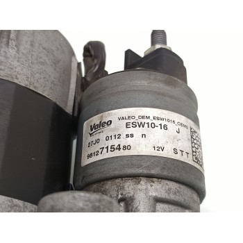 Recambio de motor arranque para opel crossland x opel 2020 referencia OEM IAM 9812715480  