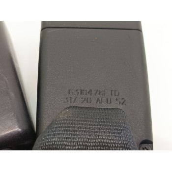 Recambio de enganche cinturon trasero izquierdo para opel crossland x opel 2020 referencia OEM IAM 6318478ETD  