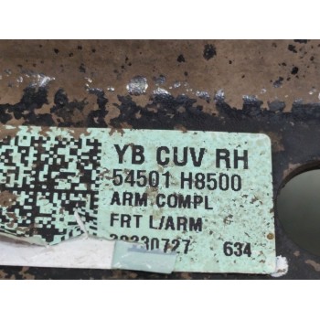 Recambio de brazo suspension inferior delantero derecho para kia stonic (ybcuv) concept referencia OEM IAM 54501H8500  