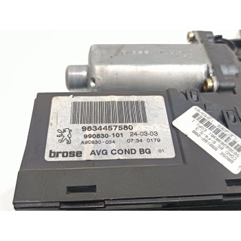 Recambio de elevalunas delantero izquierdo para peugeot 307 (s1) xr referencia OEM IAM 9634456980  