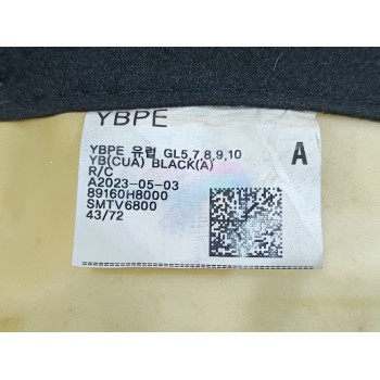 Recambio de asientos traseros para kia stonic (ybcuv) concept referencia OEM IAM 89160H8000  