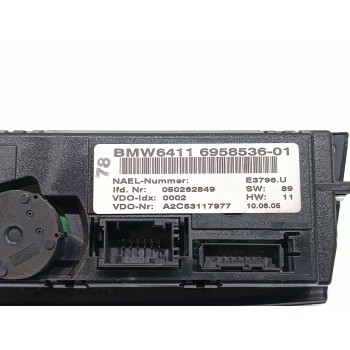 Recambio de mando climatizador para bmw serie 1 berlina (e81/e87) 118d referencia OEM IAM 64116958536  
