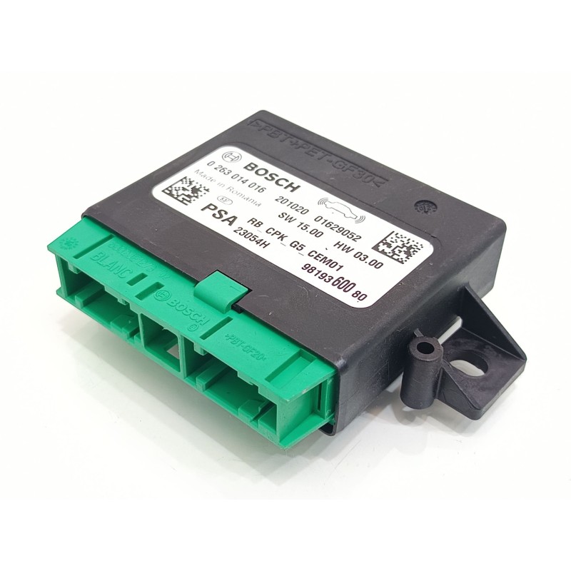 Recambio de modulo electronico para opel crossland x opel 2020 referencia OEM IAM 9819360080  