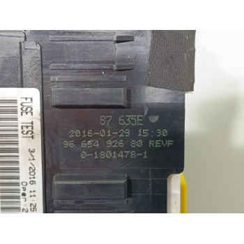 Recambio de caja reles / fusibles para citroën c4 grand picasso feel referencia OEM IAM 9665492680  