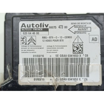 Recambio de centralita airbag para citroën c4 grand picasso feel referencia OEM IAM 9807547380  