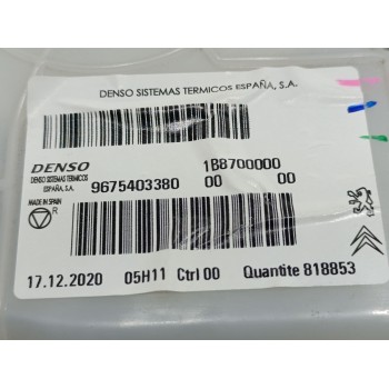 Recambio de ventilador calefaccion para citroën c4 grand picasso feel referencia OEM IAM 9675403380  