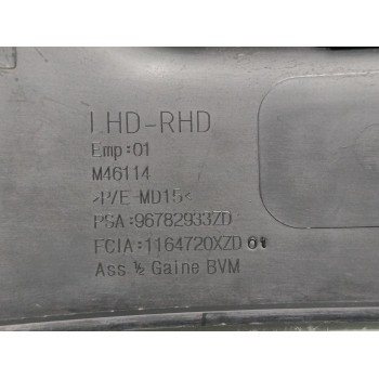 Recambio de juego tapas volante para citroën c4 grand picasso feel referencia OEM IAM 96782933ZD  