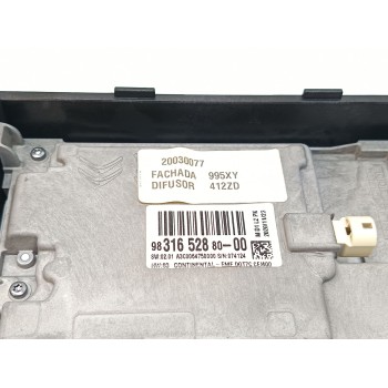 Recambio de pantalla multifuncion para citroën c4 grand picasso feel referencia OEM IAM 9831652880  