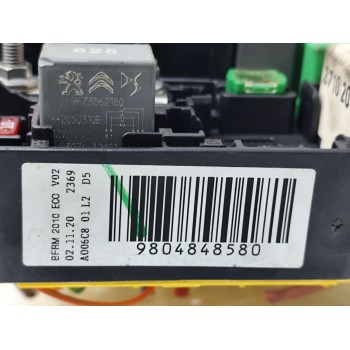 Recambio de caja reles / fusibles para citroën c4 grand picasso feel referencia OEM IAM 9804848580  