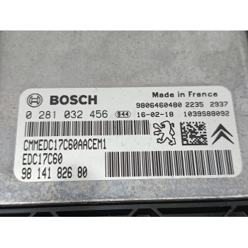 Recambio de centralita motor uce para citroën c4 grand picasso feel referencia OEM IAM 0281032456 9814182680  