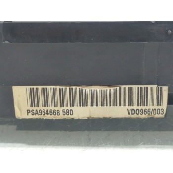 Recambio de cuadro instrumentos para citroën xsara picasso 2.0 hdi sx referencia OEM IAM 964668580  