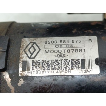 Recambio de motor arranque para renault kangoo (f/kc0) alize referencia OEM IAM 8200584675B  